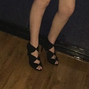 Black heels